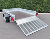 Indespension Unbraked 8' X 5' Single Axle Trailer - With Ramptail (SE07085R)
