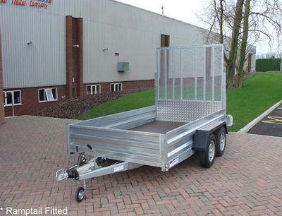 Indespension Braked 10' X 5' Twin Axle Goods Trailer (GT26105R)