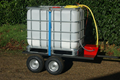 SCH 600 Litre 4 Wheeled Towed Water Unit C/W Electric Pump (WC(E)