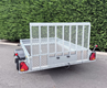 Indespension Unbraked 8' X 5' Single Axle Trailer - With Ramptail (SE07085R)
