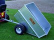 SCH Large Capacity Galvanised Tipping Dump Trailer - Wide Profile Wheels GT/GALV