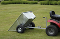 SCH Galvanised Tipping Dump Trailer - Wide Profile Wheels GDTT/GALV