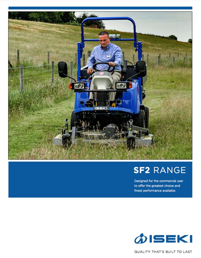 Iseki SF2 Front Cut Ride on Mower Range