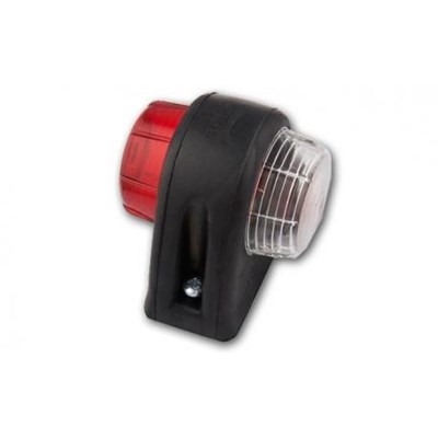Rubber End Marker Light Red & White with Cable No EL020