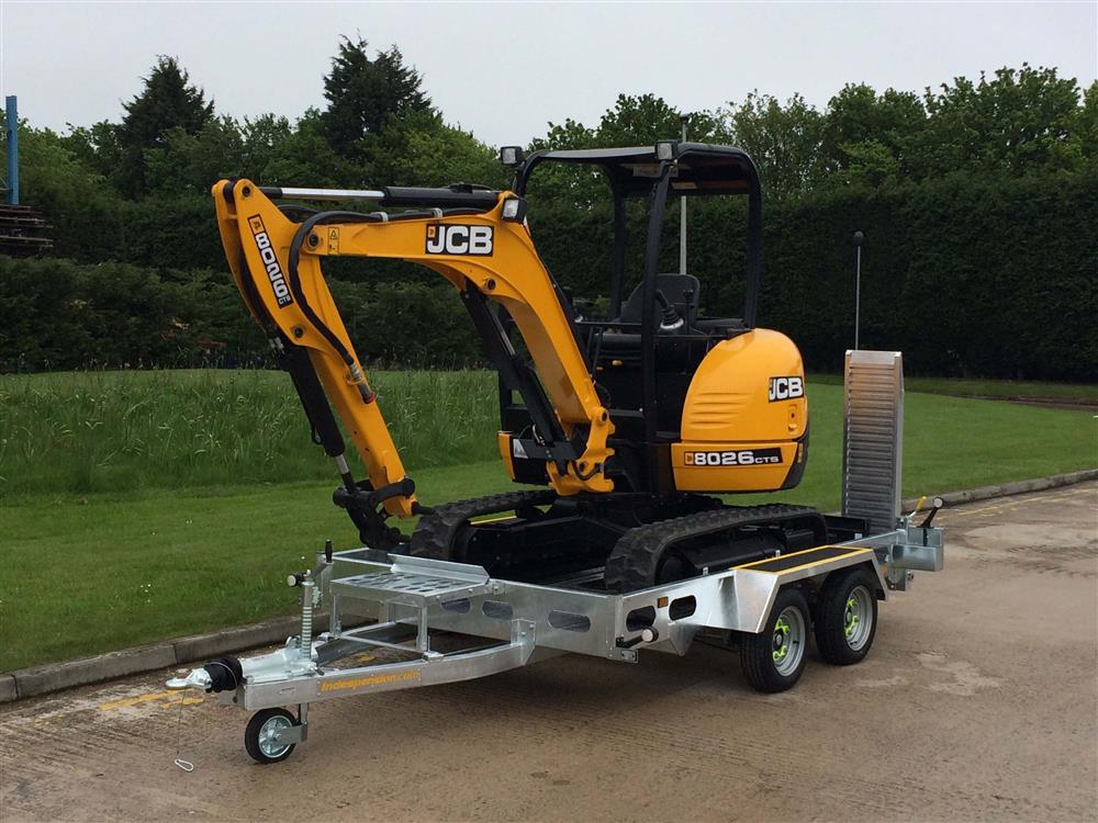 10 X 5 6 Alumax Plant Trailer 3500Kg No ALUMAX